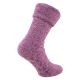 Mega Thermo Heat Socken mit ABS Noppen rosa melange - Tog Rating 2.3 - 1 Paar Thumbnail