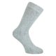 Luxuriös wollweiche warme Merino Kaschmir Wolle Socken grau-melange Thumbnail