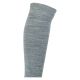 Komfortable elastische Merino Wolle Kniestrümpfe hellgrau ohne Gummidruck