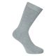 Butterweiche Modal-Socken hell-grau-melange ohne Gummidruck