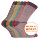 Mollig warme Alpaka-Merino-Wolle Socken Ringel-Trend Thumbnail