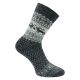Molligwarme Norweger Hygge Socken mit Alpaka- und Merino-Wolle Ethno Style