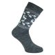 Dicke warme Socken im Norweger-Style mit Schurwolle Country-Style-Mix