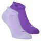 Puma Damen Comfort-Sport-Sneakersocken mit Frotteesohle lila-mix