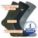Bequeme Puma Sport-Socken mit weicher Frottee-Fußbettpolsterung grün-schwarz-grau-mix Thumbnail