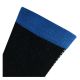 Lustiges buntes Reißverschluß-Design auf schwarzen Socken mit viel Baumwolle