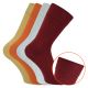 Bequeme s.Oliver classic Casual Socken Baumwolle orange-rot-mix Thumbnail