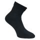 Warme dicke Terry Boot Socks Vollfrottee Stiefelsocken mit viel Baumwolle schwarz