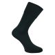 Bequem-komfortable schwarze Merino Wolle Socken ohne Gummidruck