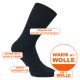 Schwarze mollig-warme Socken 100% Schaf-Schurwolle von Nordpol Thumbnail