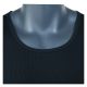 Schwarze Tank Top Muskelshirts Unterhemden mit 100% nachhaltiger Baumwolle rundhals CAMANO - 2 Stück