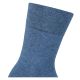 Extra feine antimikrobielle Kurzschaft Socken jeansblau melange
