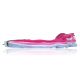 Skechers Sport Quarter Kurzsocken atmungsaktiv optimierte Passform pink-flieder-weiß