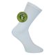 Weiße Socken für Damen und Herren -save the world- GOTS Bio Baumwolle