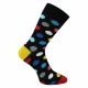 Bunte Socken mit Punkte Funny Dots + Crazy Colors - 2 Paar