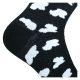 Lustige Socken Kuh-Motive glatt gestrickt mit viel Baumwolle