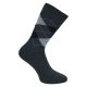 Socken mit Argyle Karo Muster Camano ohne Gummidruck anthrazit - 2 Paar Thumbnail