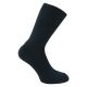 Plüschsohle Socken mit Wolle dunkel - 3 Paar