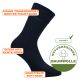 Socken ohne Gummi-Druck marine-blau-melange CA-SOFT camano Thumbnail