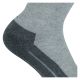 Weiche Pro Tex Sportsocken ohne Gummidruck mit Funktion grau-melange