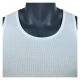 Tank Top Muskelshirts Unterhemden weiß aus 100% nachhaltiger Baumwolle rundhals CAMANO - 2 Stück