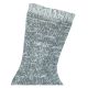 Extra dicke warme Kuschel Wolle Socken THERMO mit Umschlag grau