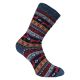 Warme Wohlfühl-Hygge-Socken Peru-Anden-Motive mit Merino und Alpakawolle