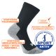 Kühlende XTREME Coolmax Hiking Wander-Socken mit Frotteesohle schwarz Thumbnail