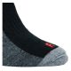 XTREME Walking Socken mit warmer Wolle in schwarz ohne Gummidruck