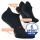 Yoga Fitness Sneakersocken schwarz mit Gumminoppen camano Thumbnail